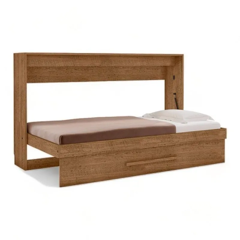 Cama Dobravel Solteiro Naturalle Com Colchão Framar