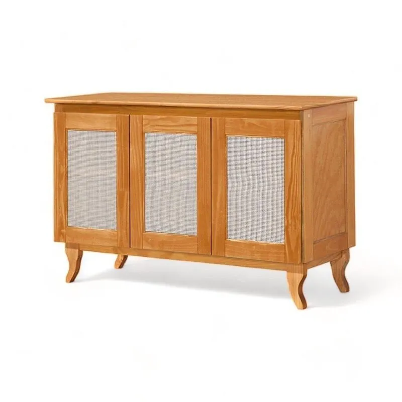 Buffet 03 Portas Deltan 103 Imbuia Atraente