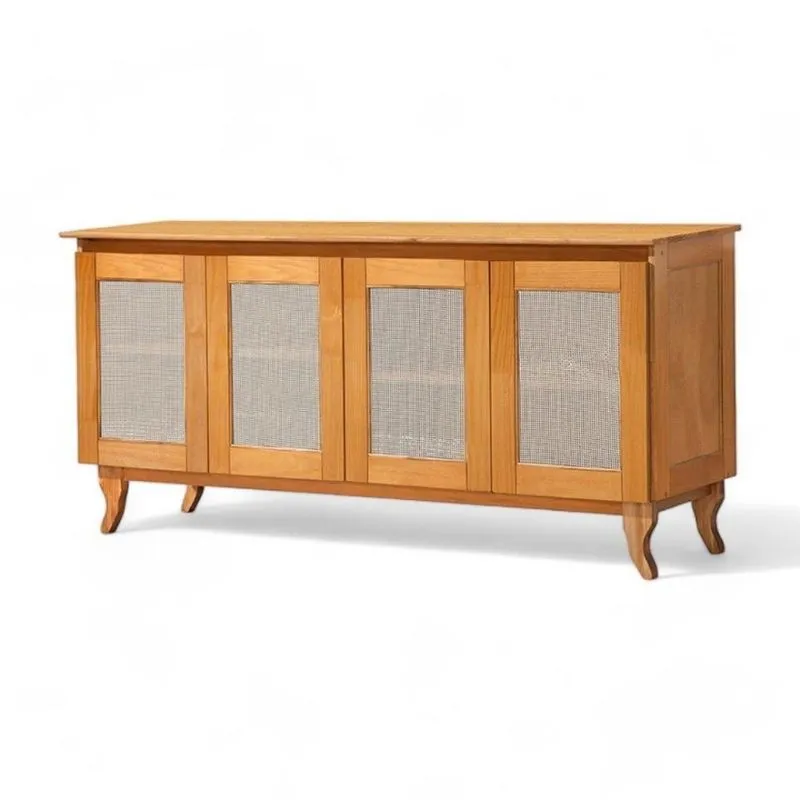 Buffet 04 Portas Deltan 104 Imbuia Atraente