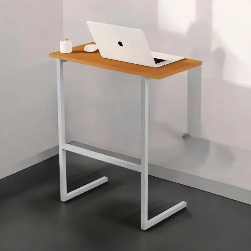 Mesa Para Notebook Thor Nature E Cinza Sal Movelaria