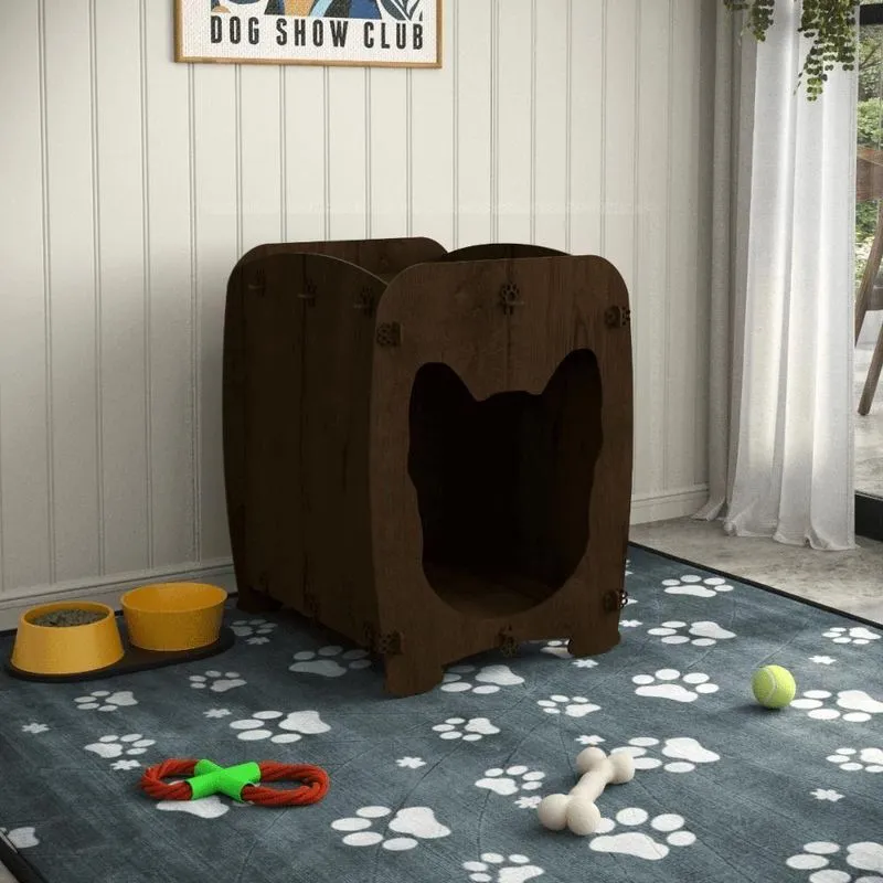 Mesa De Cabeceira Casinha Pet Dog Malbec