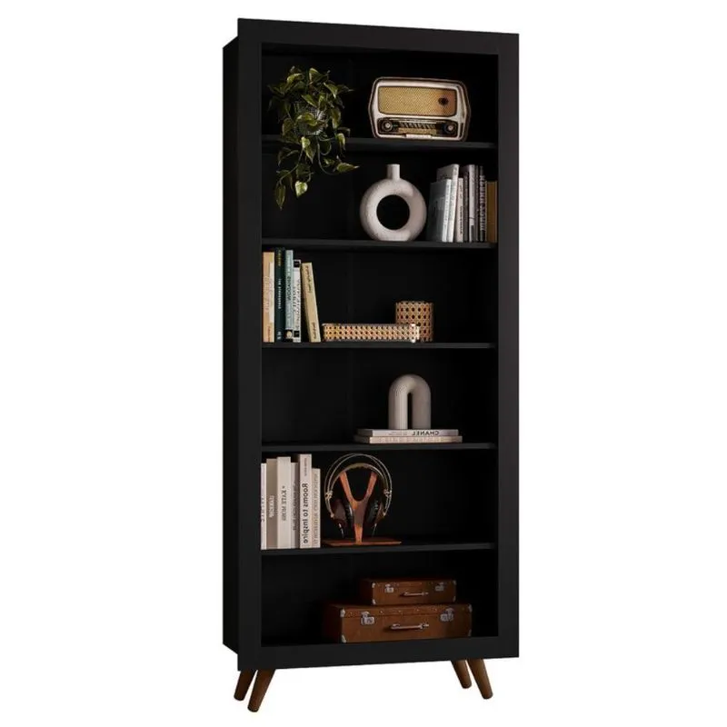 4430 - Livreiro Retro Preto Fosco (4430.37)