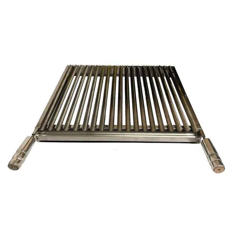 Grelha Argentina Inox 80X50 Parrilha Reforçada Grill
