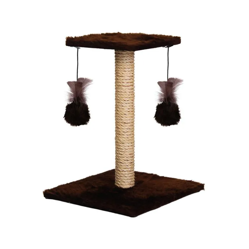 Brinquedo Arranhador Le Petin Duo Square Cat T1 Marrom - Tam. Único
