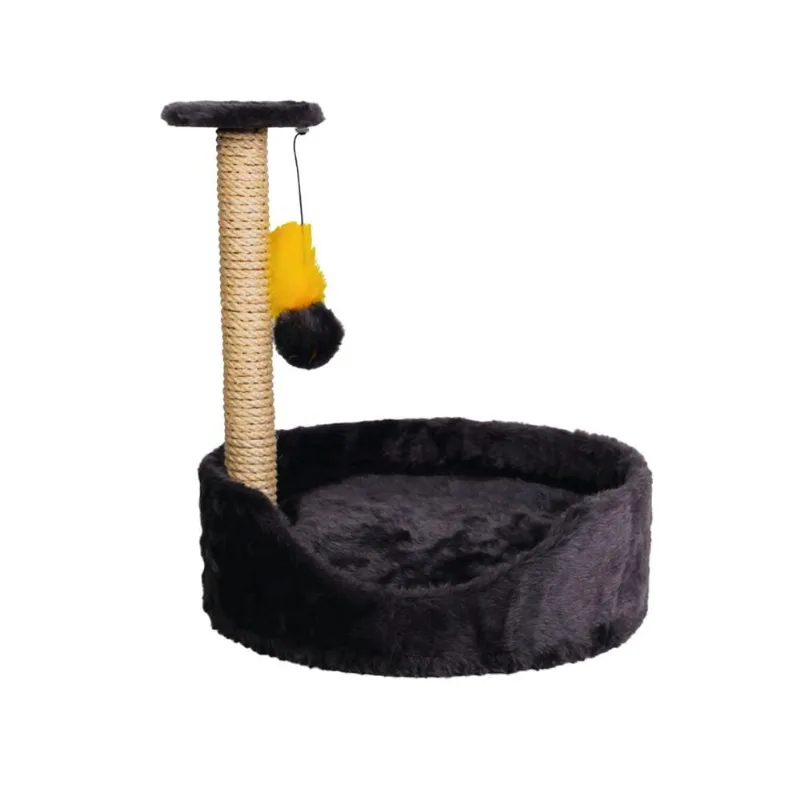 Brinquedo Arranhador Cama Le Petin Cat Conforto Grafite - Tam. Único