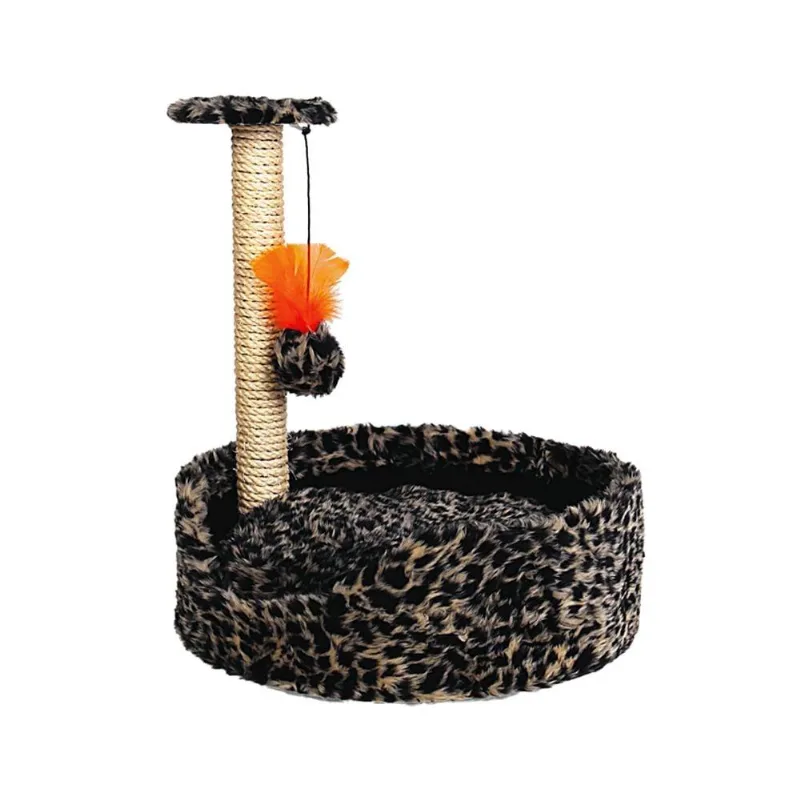 Brinquedo Arranhador Cama Le Petin Cat Conforto Jaguatirica - Tam. Único