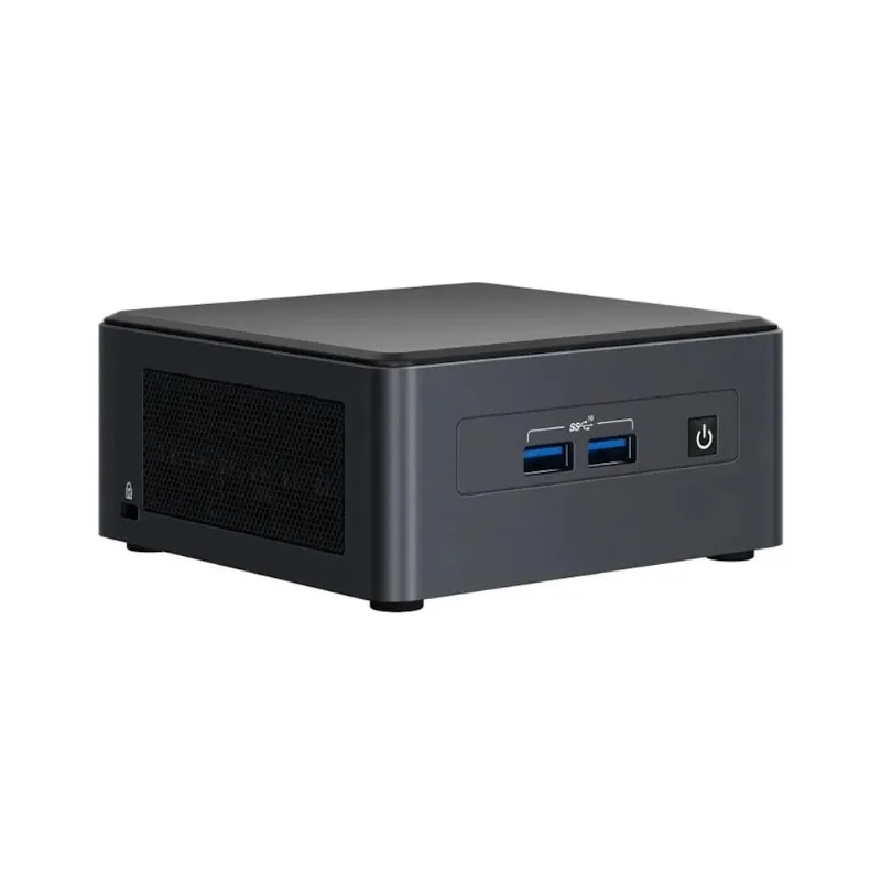 Computador Intel NUC 1018 (Core i5 1135G7, SSD 256GB nVME, 8GB DDR4, Wifi, Linux) - 26659NUC1135G78256ML - Preto
