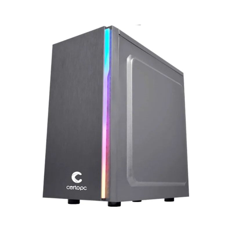 Computador Certo pc Dinamic V Ryzen 5 4500 Geforce G210 8GB DDR4 256GB ssd s/ Fan Windows 11 Home