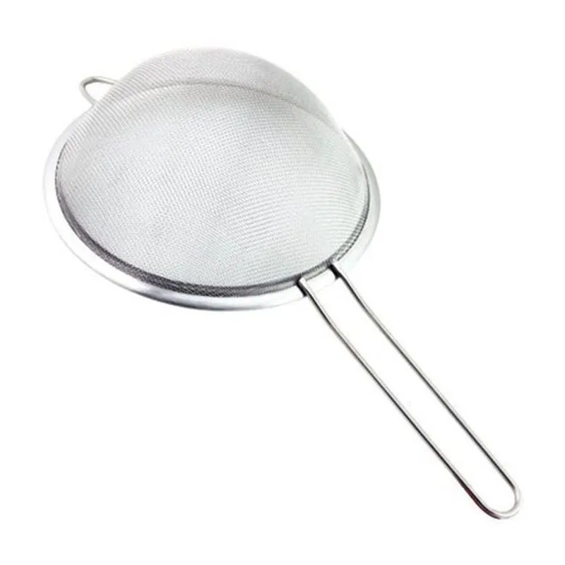 Peneira Coador De Cozinha Inox 16cm P Coar Escorrer Povilhar