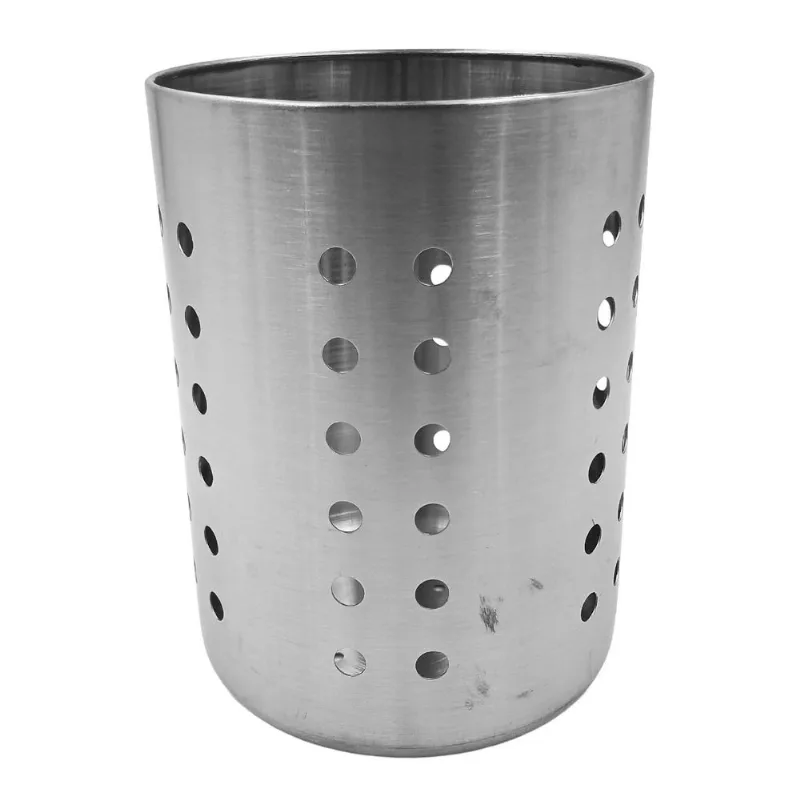 Porta Talheres 12,5x9,2cm em Aço Inox Top Útil