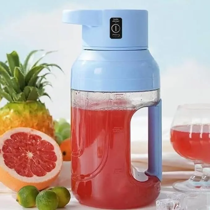 Mini Liquidificador Portátil Recarregável USB 1500ml