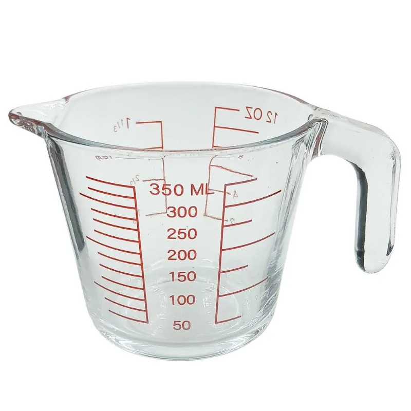 Jarra Medidora 350ml em Vidro Top Útil