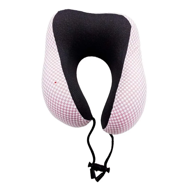Almofada P/ Pescoço 25cm em Poliéster Top Útil-Rosa