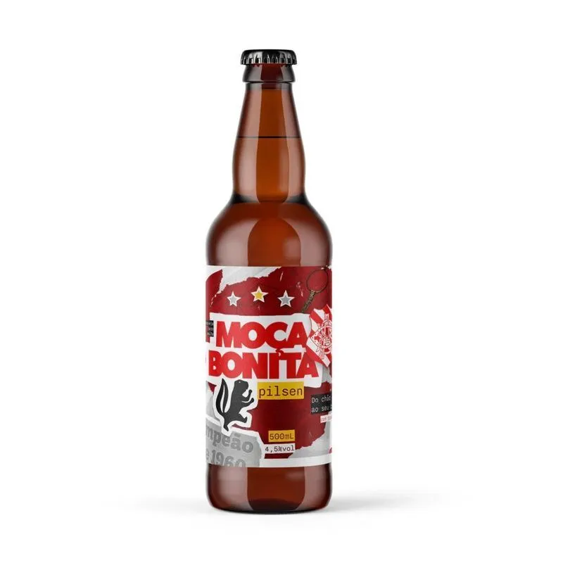 Cerveja Bangu Moça Bonita - Pilsen - Garrafa 500ml