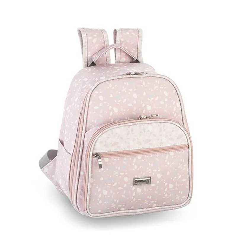 Mochila Térmica Maternidade Chuva Rosa - Fazendo Arte