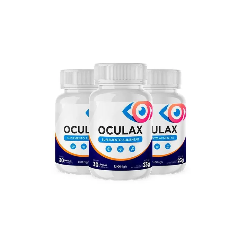 Oculax 3 Potes 90 Cápsulas