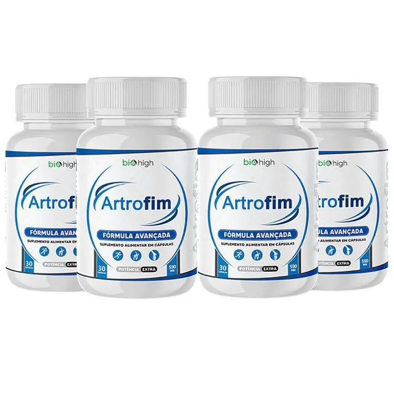 Artrofim 4 Potes 120 Cápsulas