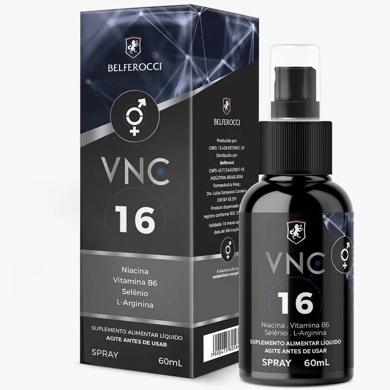 Vnc 16 Potenza Estimulante Suplemento Ionizado Belferocci
