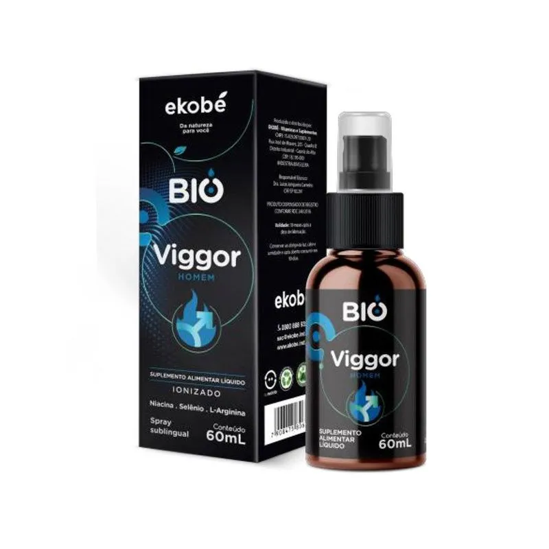Bio Viggor Estimulante Sublingual Homens Disposição Energia