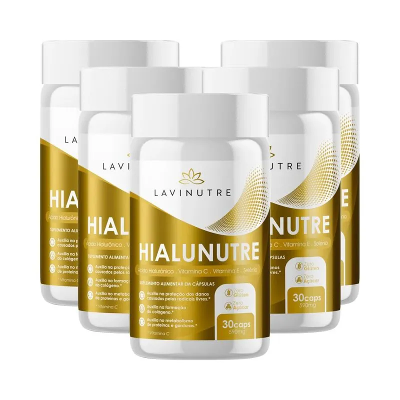 Ácido Hialurónico Com Alto Potencial Hidrante E Preenchedor-hialunutre 5un