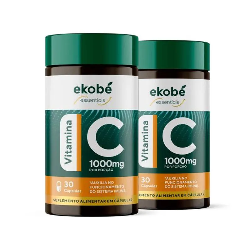 Vitamina C 1000mg Alta Concentração 30 Cápsulas