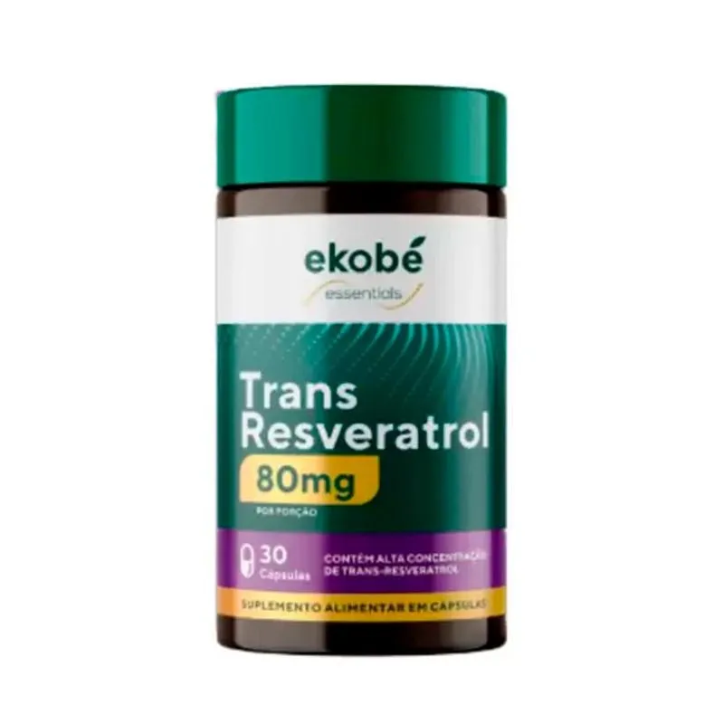 Suplemento Alimentar Reverastrol 30 Cápsulas Ekobé
