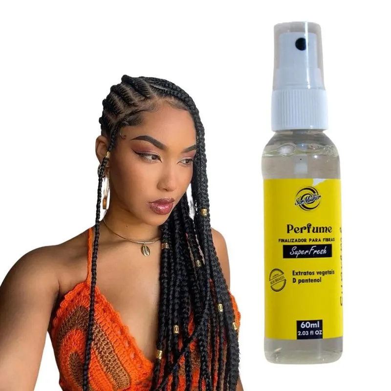 Perfume Finalizador Para Tranças Box Braids - Supreme 60ml