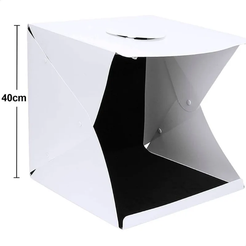Mini Studio Fotográfico Com 2 Fundos T-photo Box 40cm