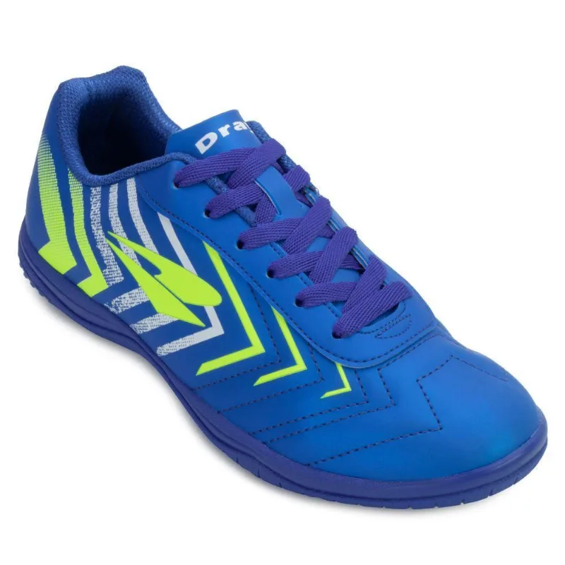 Chuteira Futsal Dray Foorcy DR24-330 38 / Azul/Verde