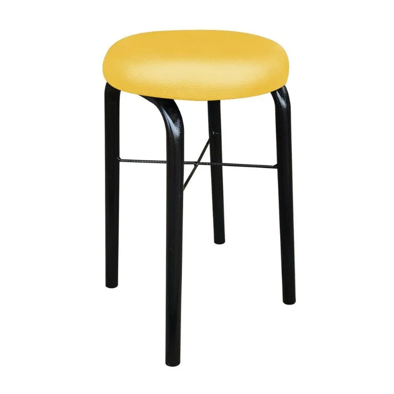 Banqueta Baixa Manu Corino Amarelo D´rossi