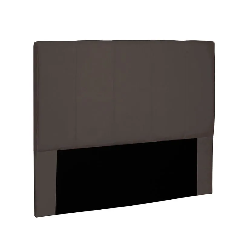 Cabeceira Arizona Para Cama Box Solteiro 90 cm Suede Café - D'Rossi