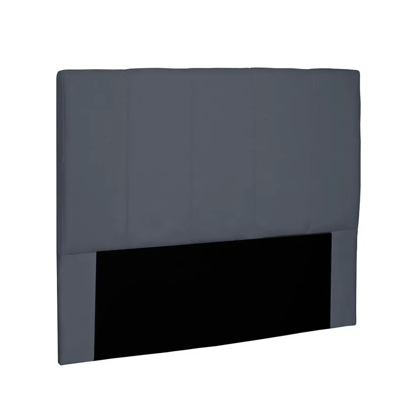 Cabeceira Arizona Para Cama Box Solteiro 90 cm Suede Cinza - D'Rossi