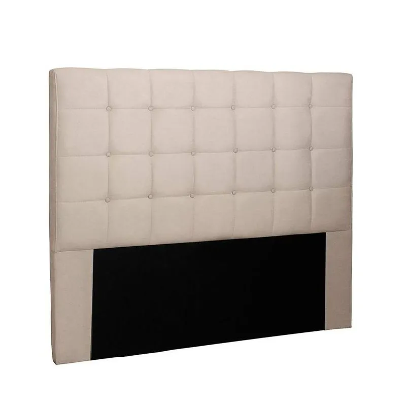 Cabeceira Verona Cama Box King 195 Cm Bege