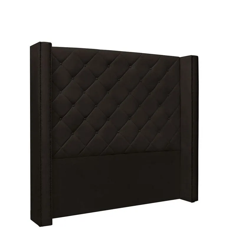 Cabeceira Vicenza Cama Box Solteiro 90Cm Corino Marrom