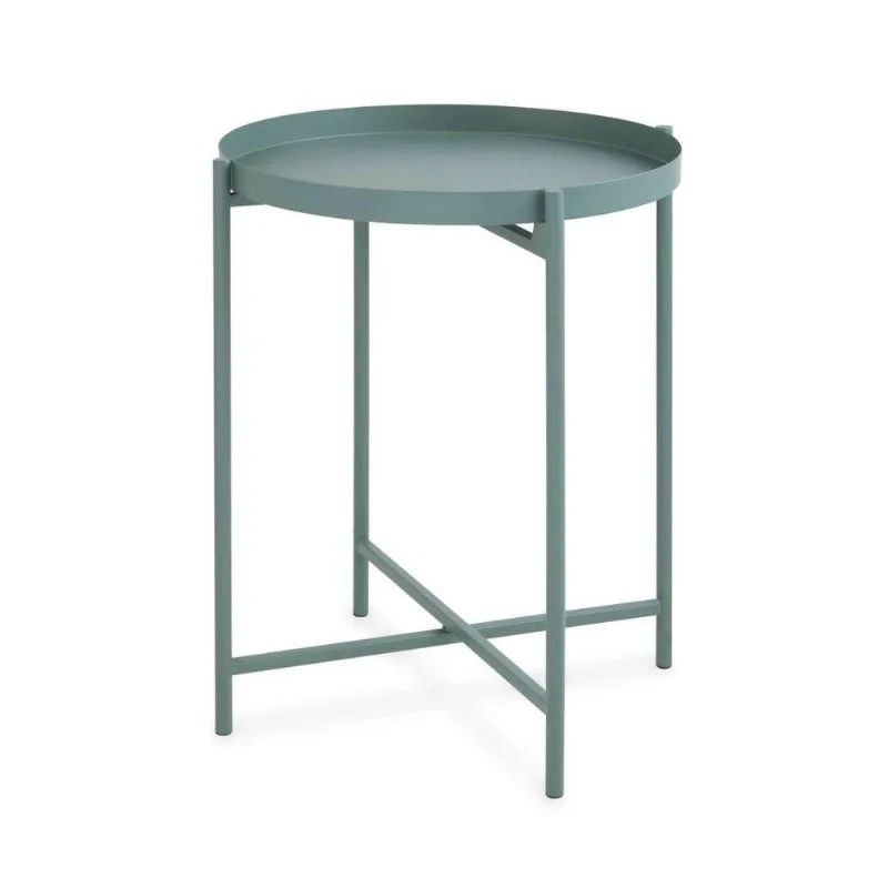 Mesa Decorativa Lateral Verde 50X40cm - D'Rossi