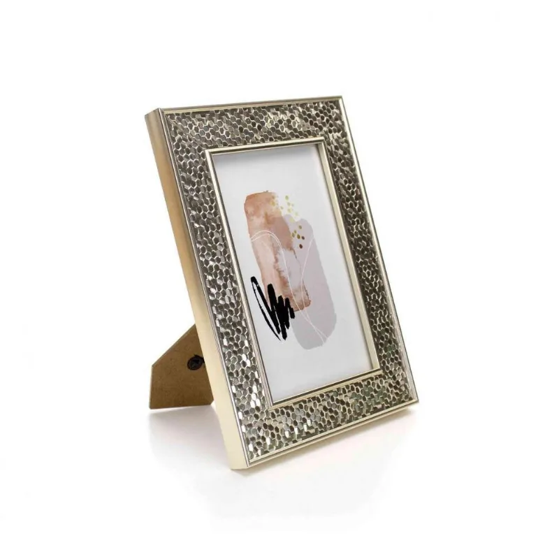 Porta Retrato Decorativo Prata 20X15X2cm - D'Rossi