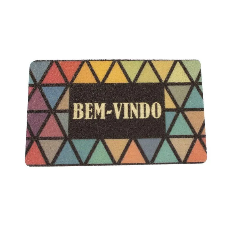Capacho Decorativo Bem Vindo 1X38X58cm - DRossi