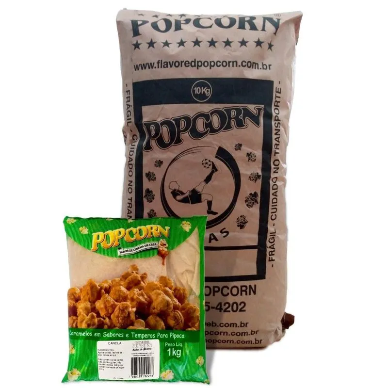 Caramelo Para Pipoca Doce - Sabor Canela 10kg