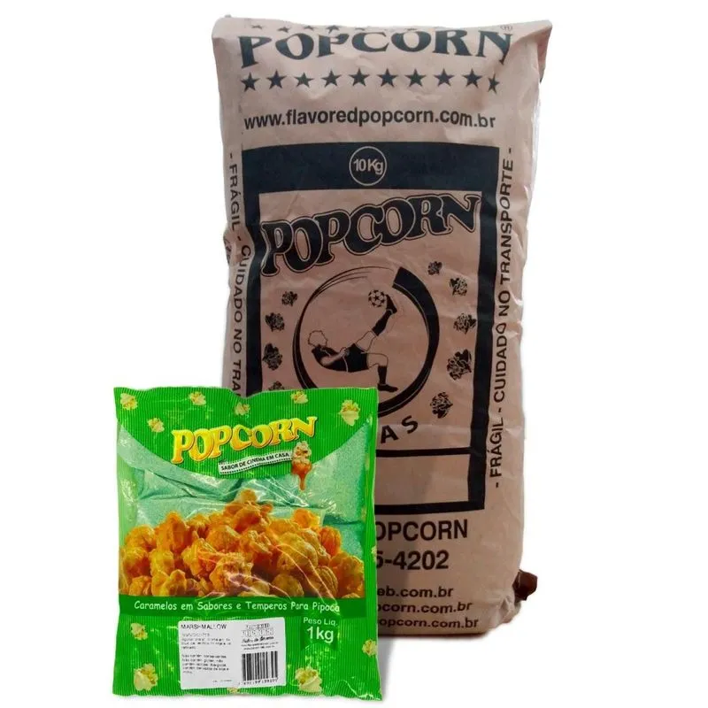 Caramelo Para Pipoca Doce - Sabor Marshmallow 10kg