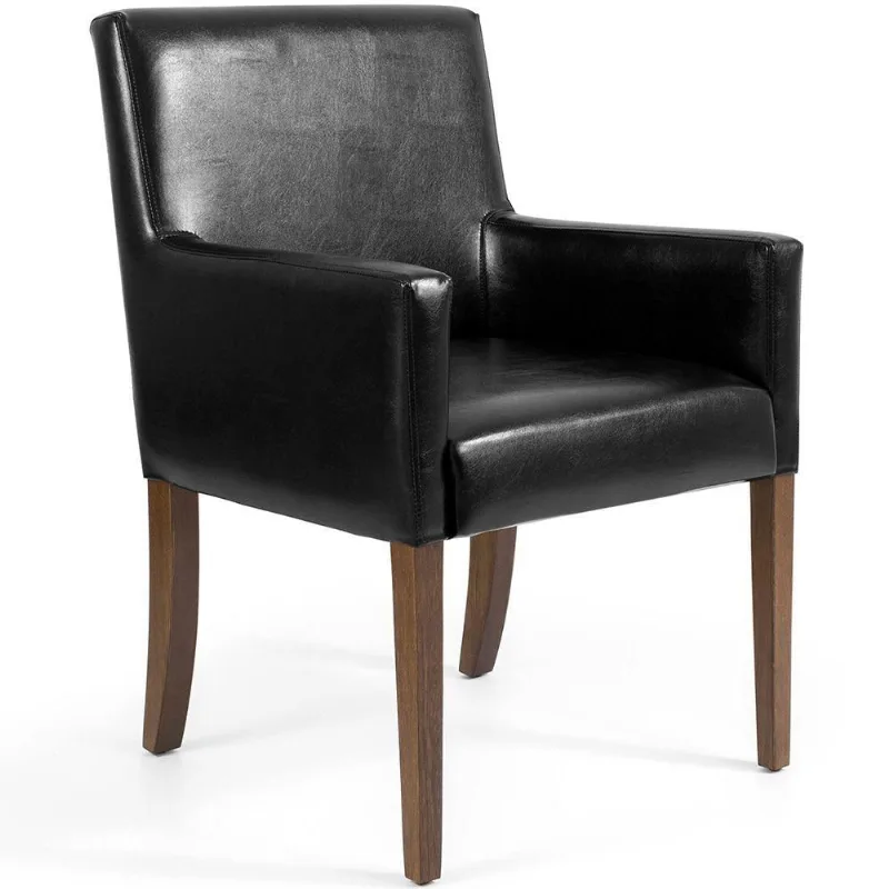 Poltrona Decorativa Joy Base Fixa Corano Black - Nexta Casa