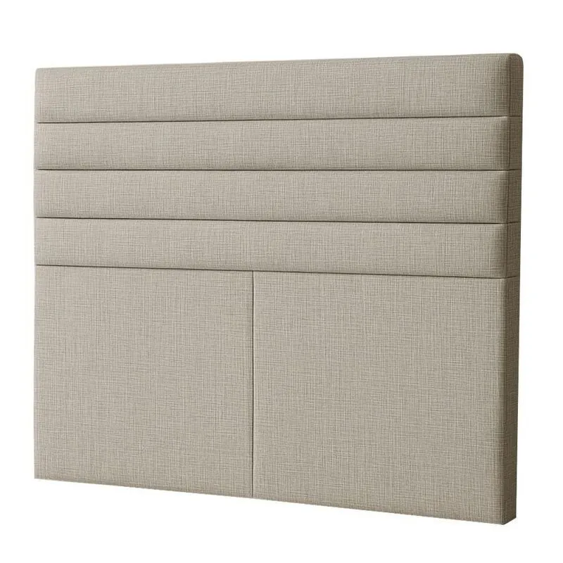 Cabeceira Cama Box Casal 140 Cm Veneza Linho Bege - Nexta Casa