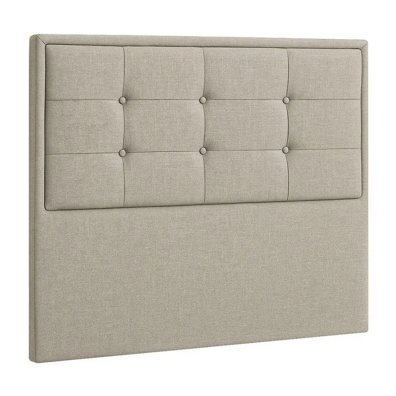 Cabeceira Cama Box Casal 140 Cm Viena Linho Bege - Nexta Casa