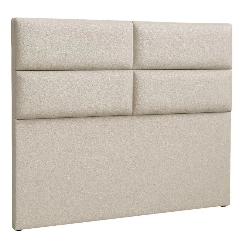 Cabeceira Cama Box Casal 140 Cm Siena Corano Off White - Nexta Casa