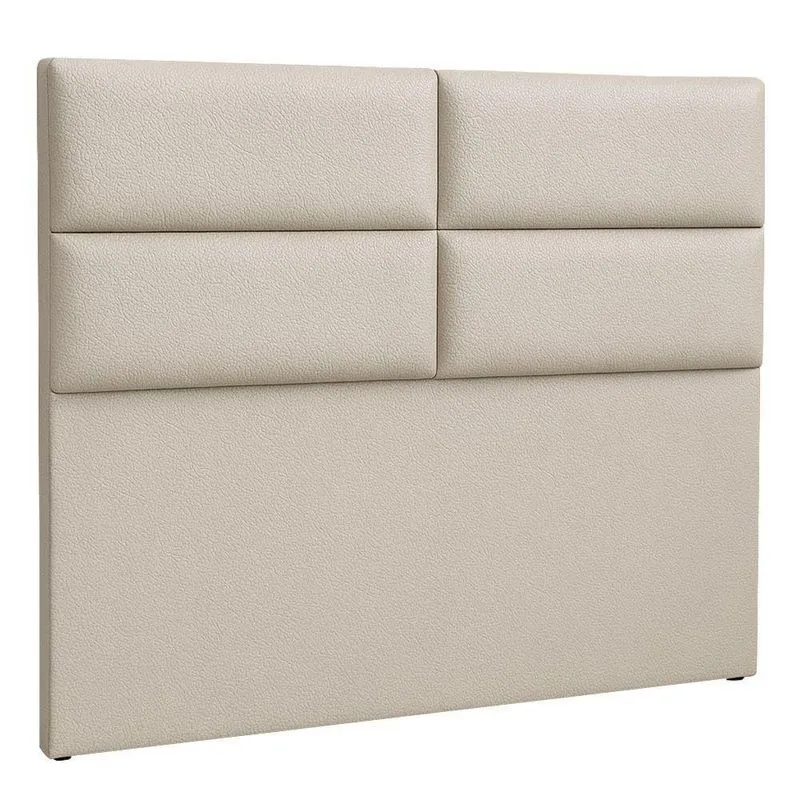 Cabeceira Cama Box King 195 Cm Siena Corano Off White - Nexta Casa