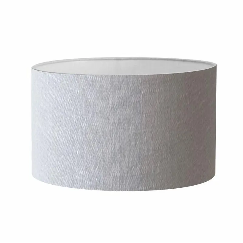 Cúpula Abajur Cilíndrica Cp-7027 55x30cm Rustico Cinza