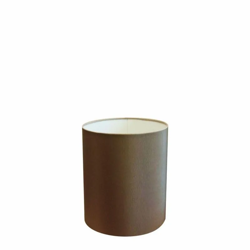 Cúpula Abajur Cilíndrica Cp-8001 13x15cm Cáqui