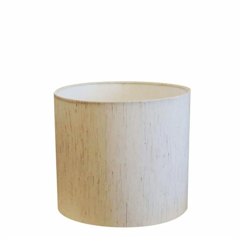 Cúpula Abajur Cilíndrica Cp-8011 30x21cm Linho Bege