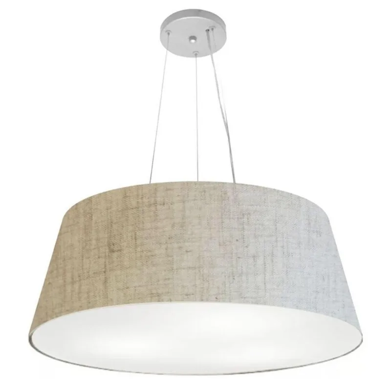 Pendente Cone Rustico Bege Mj-4002