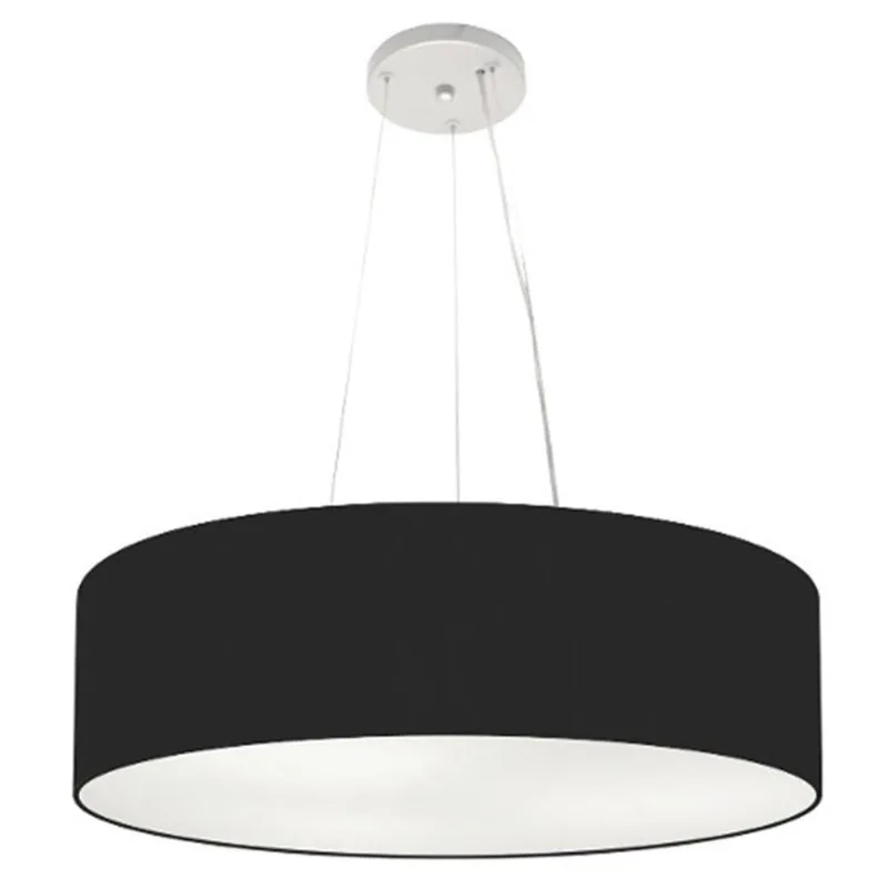 Pendente Cilíndrico Preto Mj-4029