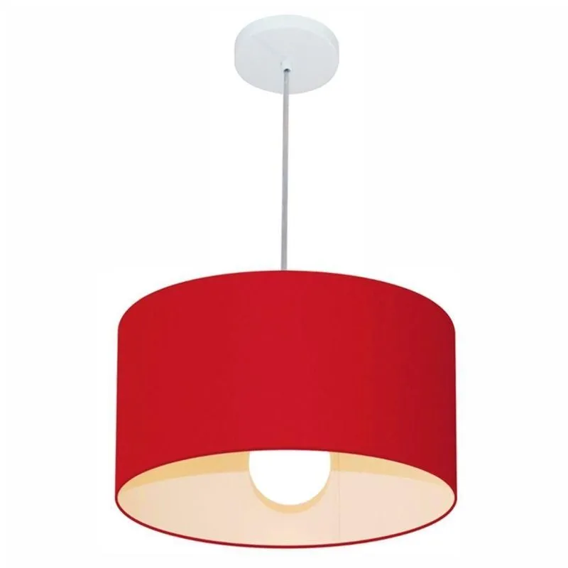 Pendente Cilíndrico Bordô Mj-4031